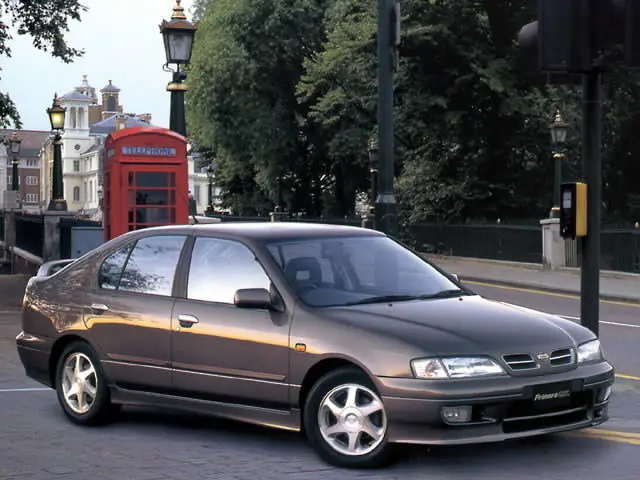 Nissan Primera (FHP11) 2 поколение, рестайлинг, лифтбек (02.1997 - 08.1998)